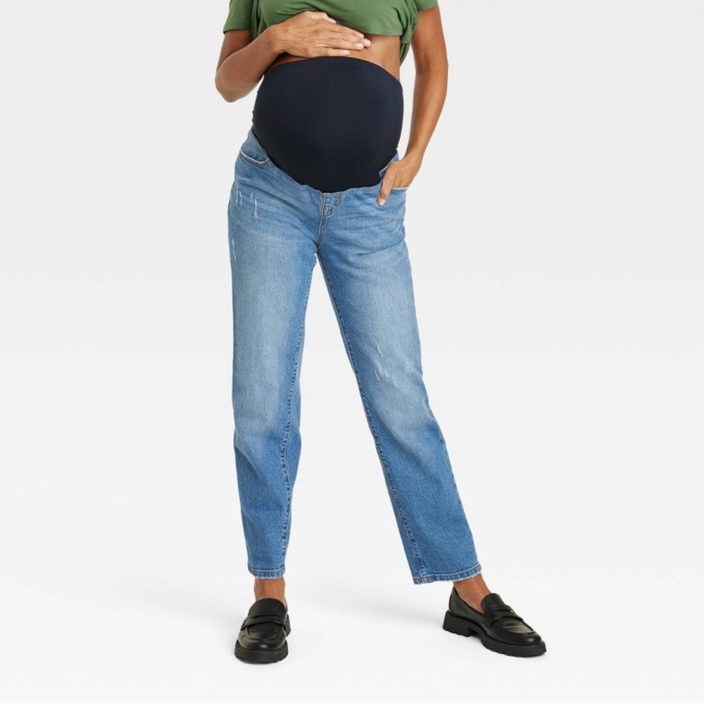 Ingrid & Isabel 90’s Straight Maternity Jeans